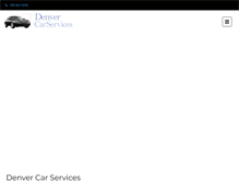 Tablet Screenshot of denvercarservices.com